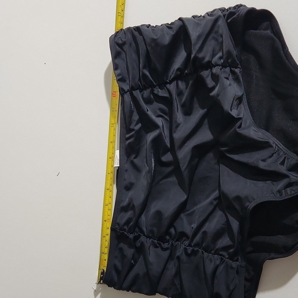 COCOSHIP Bikini Womens Size 16 black bottoms high rise runched - Picture 7 of 10